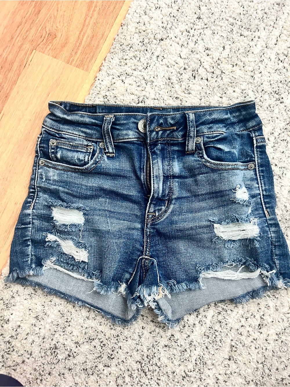 American Eagle denim jean shorts